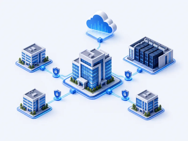 Enterprise Connectivity Enterprise offices connected securely to cloud and data centre networks