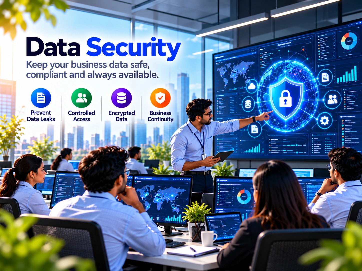 07-data-security-tablet Data security protecting sensitive business information and digital assets